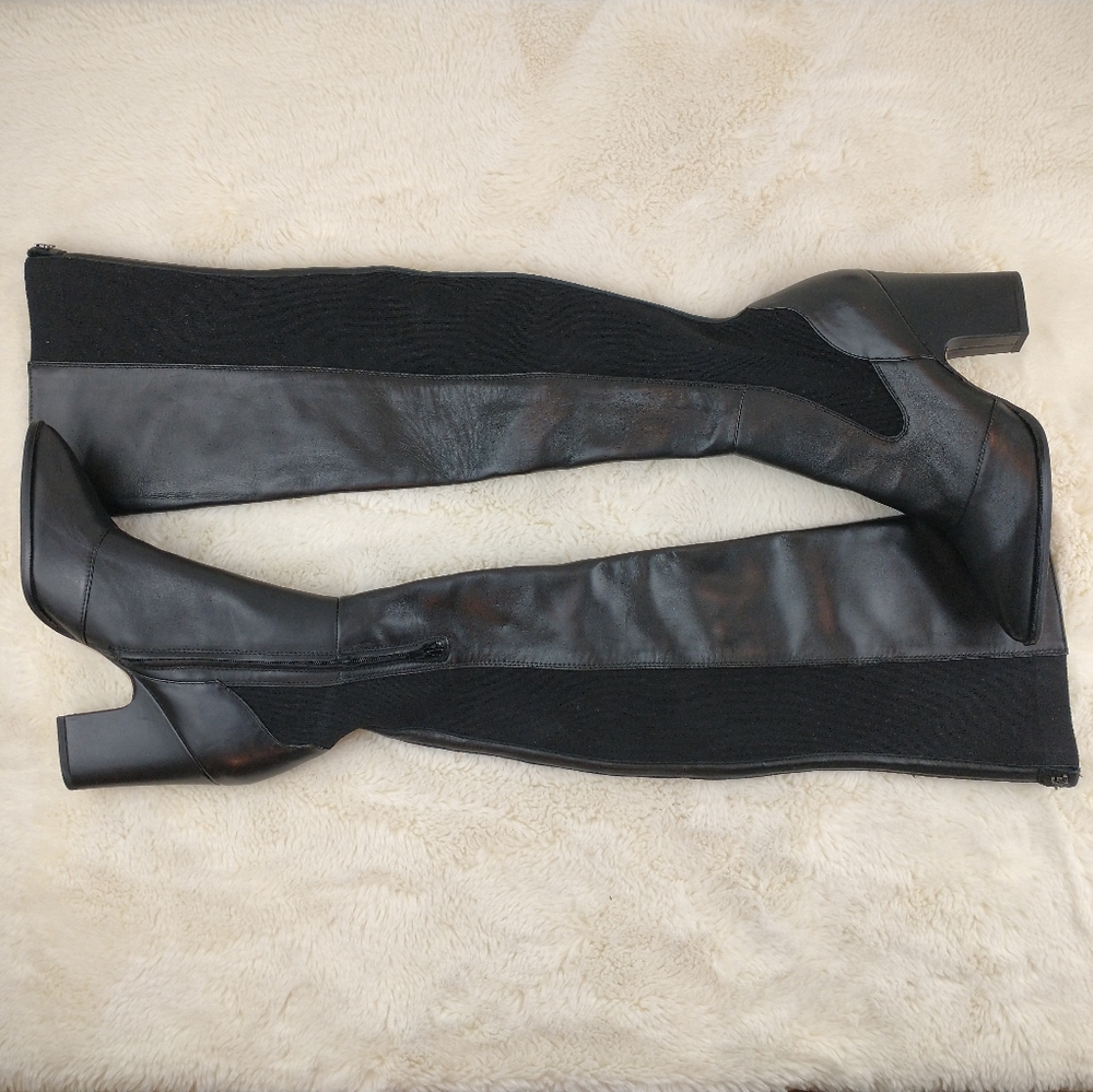 Sam Edelman Natash Over the Knee Black Boo…